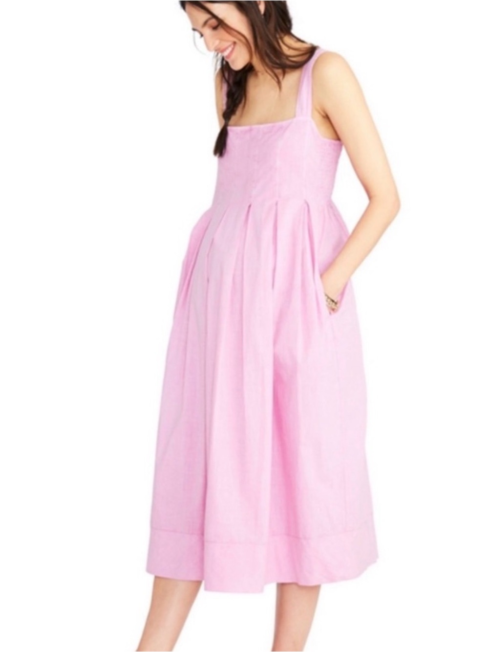 Hatch Maternity Mauve Dress